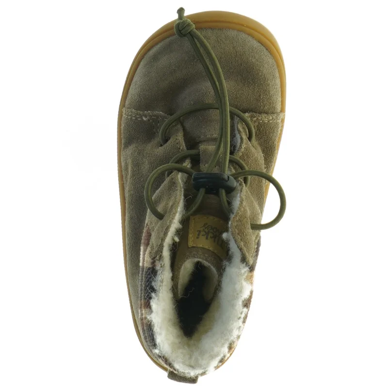 Barfodsstøvler i ruskind fra Tikki (str. 23)