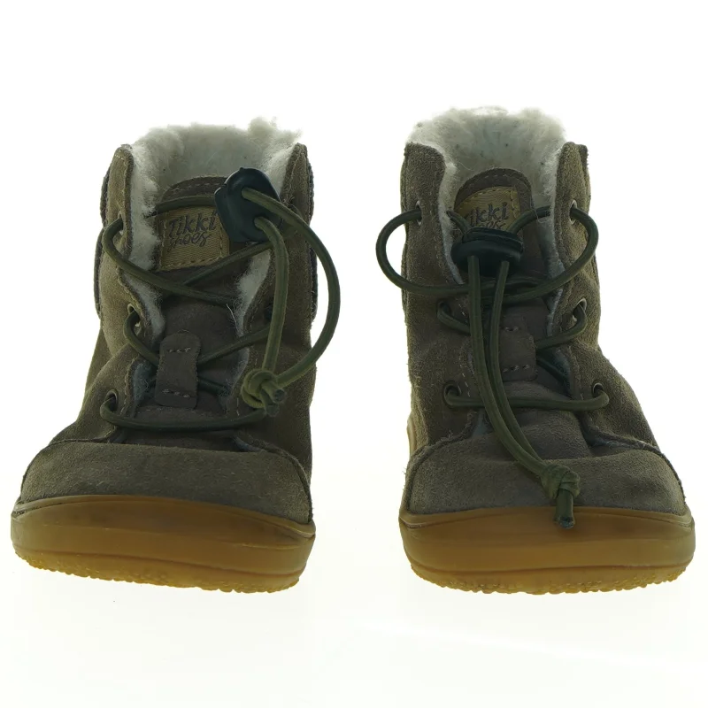 Barfodsstøvler i ruskind fra Tikki (str. 23)