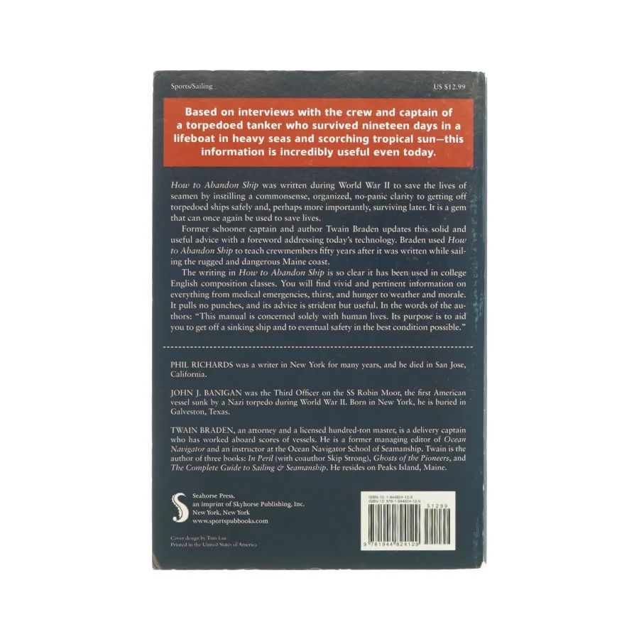 How to abandon ship af Phil Richards og Jon J. Banigan (bog)