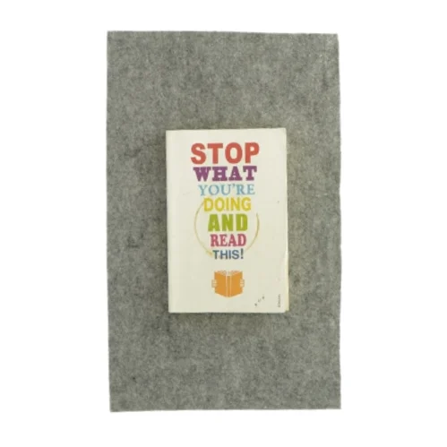 Stop what you're doing and read this (bog)