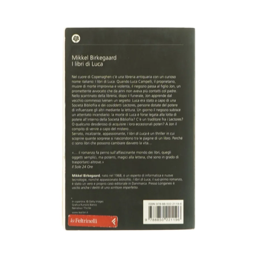 I libri di luca af Mikkel Birkegaard (bog)