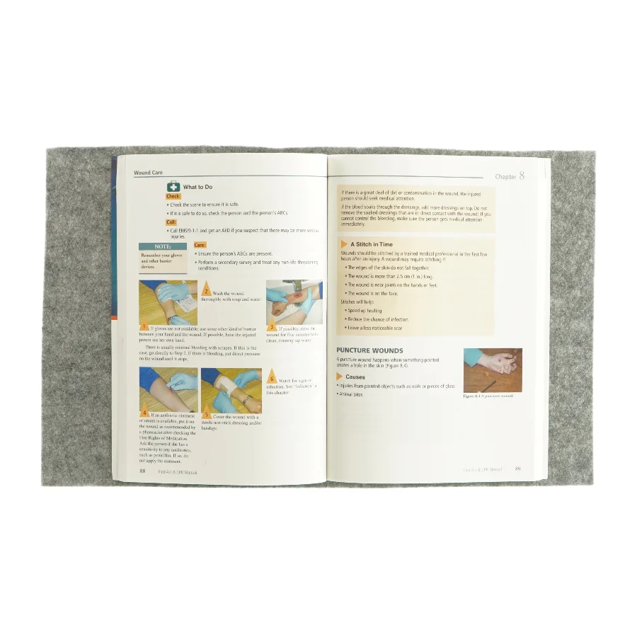 First Aid & CPR manual (bog)