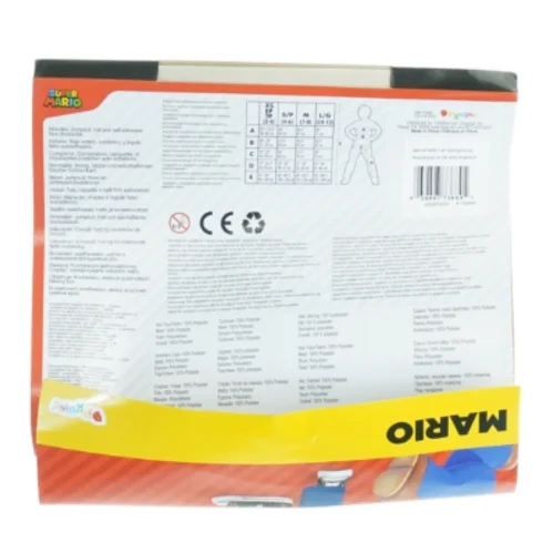 Super Mario udklædningstøj til børn (str. Medium)