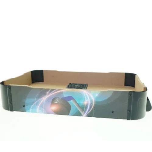 Mini air hockey fra Biltema (str. 52 x 32 x 10 cm)