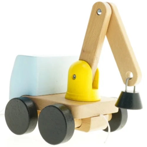 Træ lastbil legetøj (str. 15 x 20 x 15 cm)