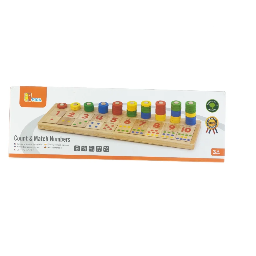 Count and match numbers fra Viga (str. 42 x 14 cm)