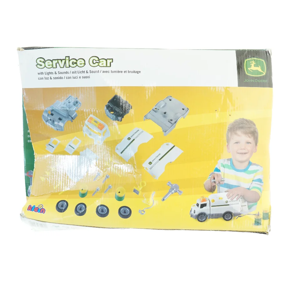 John Deere Servicetraktor Legetøjssæt fra John Deere (str. 20 x, 12 cm og 16 x 11 cm)