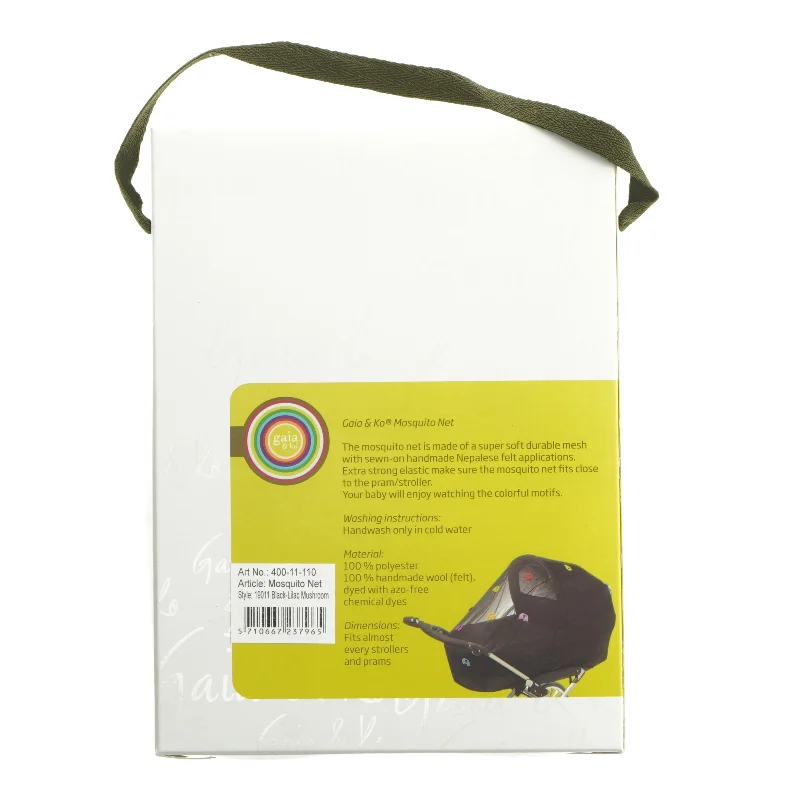 Myggenet til barnevogn fra gaia & ko