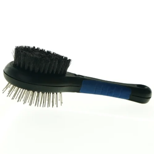 Børste til kæledyr med nylonbørster (str. Længde. 18 cm)