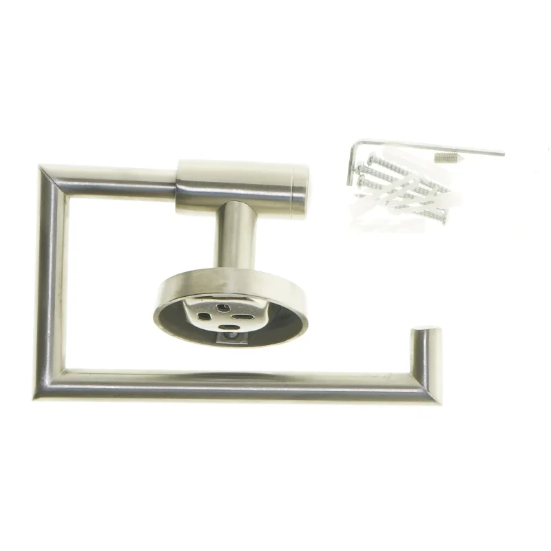 Toiletrulleholder i rustfrit stål fra Home Creation (str. 15x9 cm)