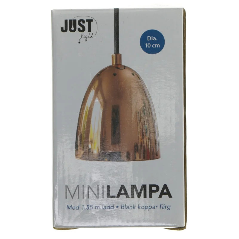 Mini pendel lampe fra Just Light (str. 10 cm)