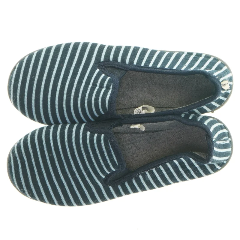 Stribede indendørs sko (str. 36)