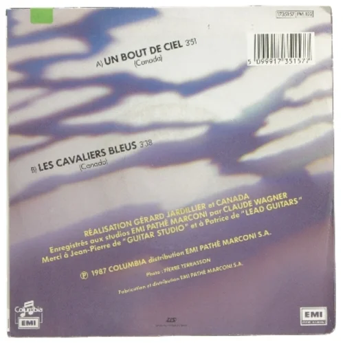 Canada - Un Bout De Ciel vinyl single fra EMI
