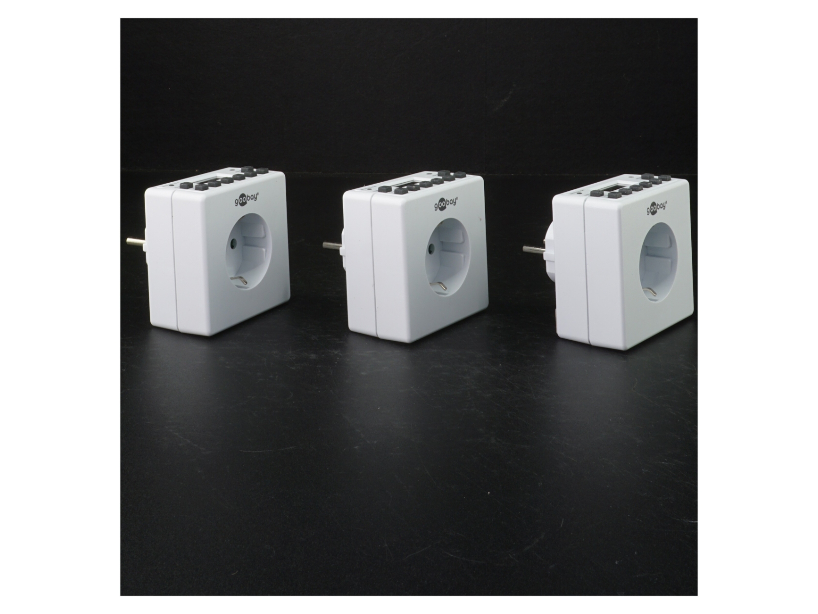 goobay Digital Timere, 3-pak fra Goobay (str. 72 x. 72 x 76 mm)