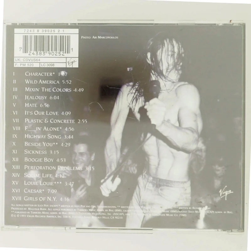 Iggy Pop American Caesar CD