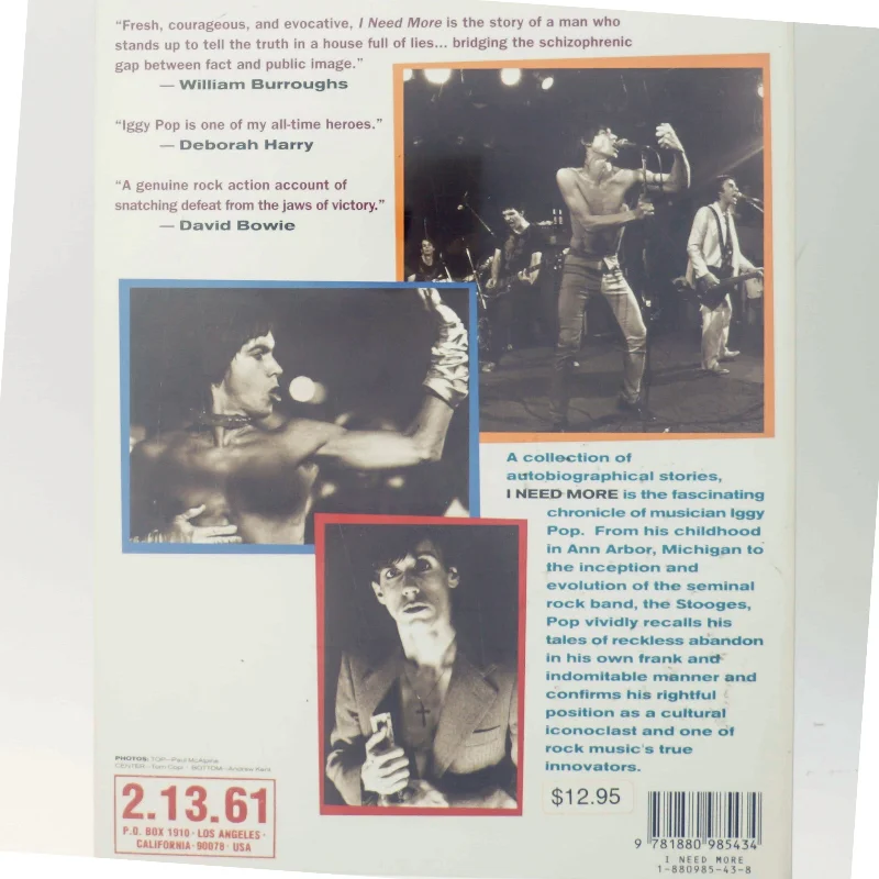 I need more af Iggy Pop (Bog)