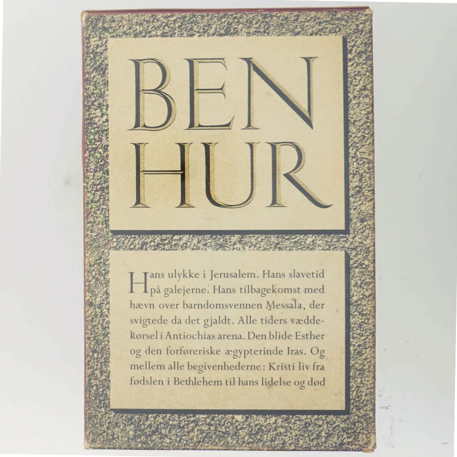 Ben Hur af Lewis Wallace (Bog) fra GEC Gads Forlag