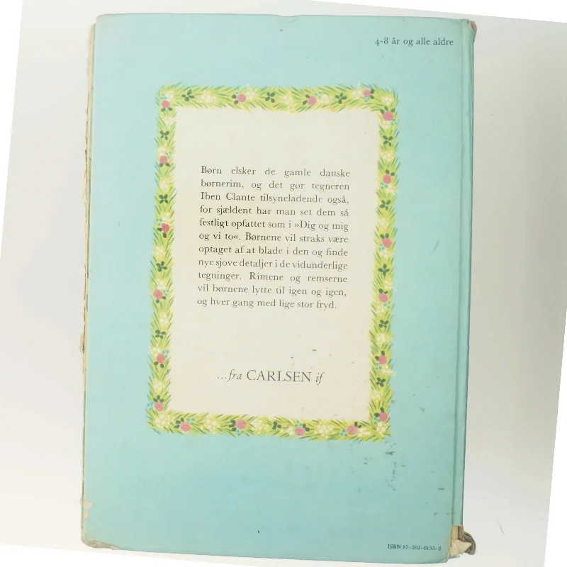 Dig og mig og vi to... børnerim og sange af Grete Janus Hertz (Bog) fra Carlsen