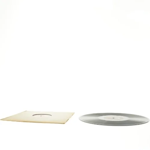 Vinylplade med cover (str. Ø 25 cm ø 30 cm)