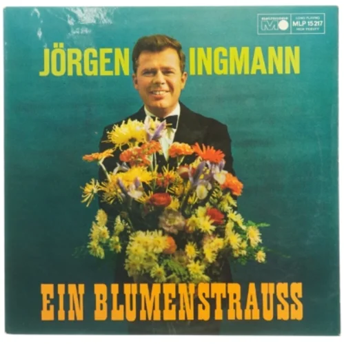 Jørgen Ingmann LP 'Ein Blumenstrauss' (str. 31 x, 31 cm)