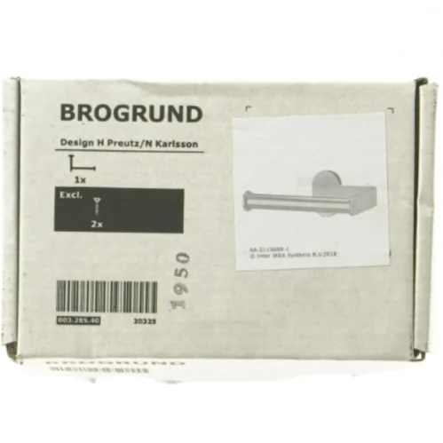 Toiletpapirholder, Brogrund fra IKEA