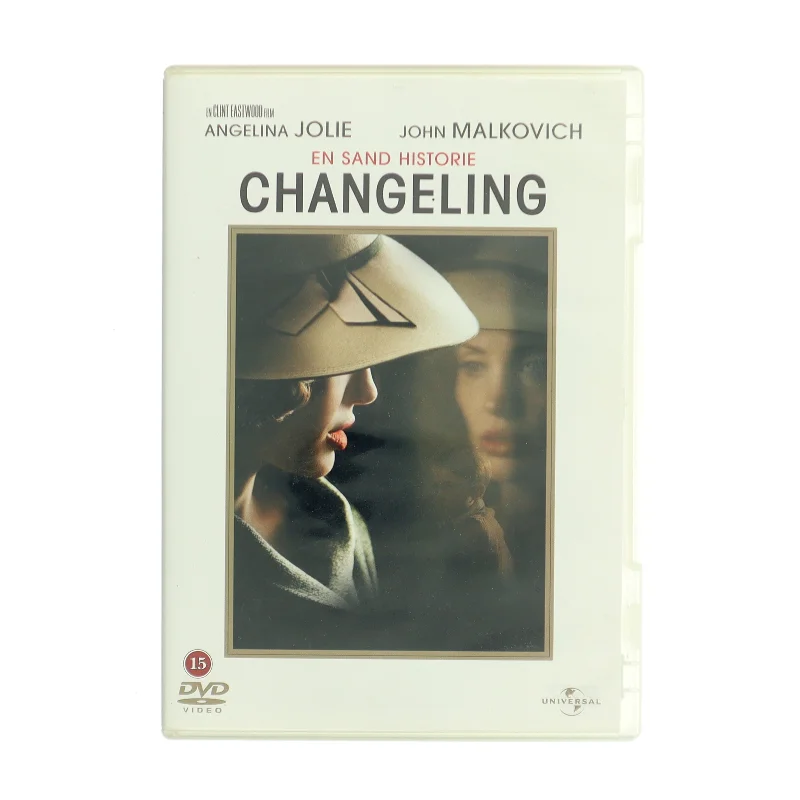 Changeling med Angelina Jolie (DVD)