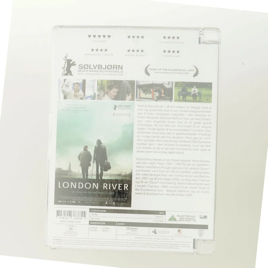 London River (2009) [DVD] med Brenda Blethyn (DVD)