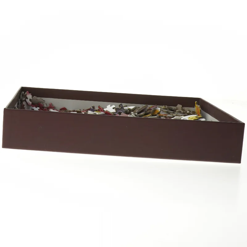 750-brikkers blomsterpuslespil fra Ashley Woodson Bailey (str. 750. brikker)