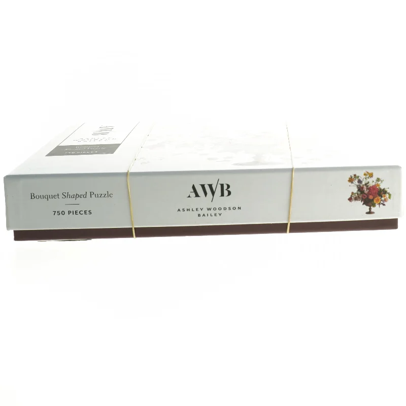 750-brikkers blomsterpuslespil fra Ashley Woodson Bailey (str. 750. brikker)