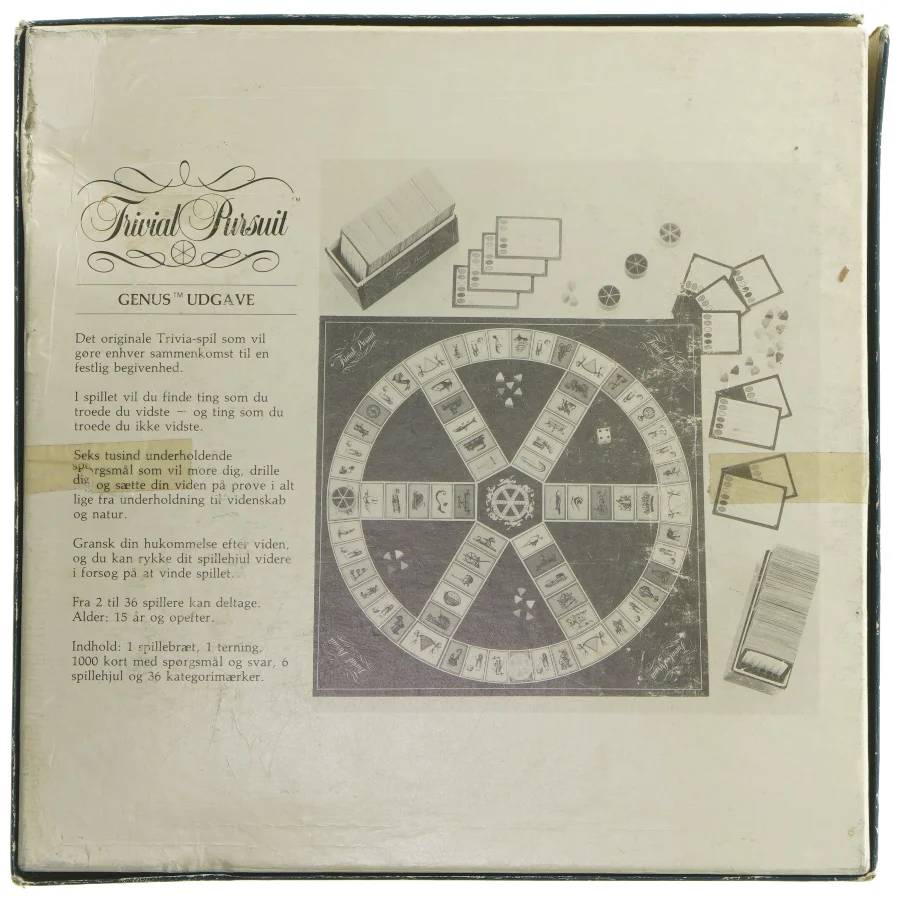 Trivial Pursuit Genus Udgave fra Trivial Pursuit (str. 27x27 cm)