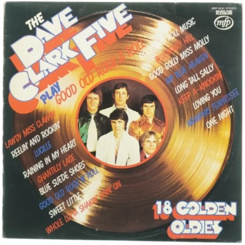 Vinylplade af The Dave Clark Five (str. 31 x 31 cm)