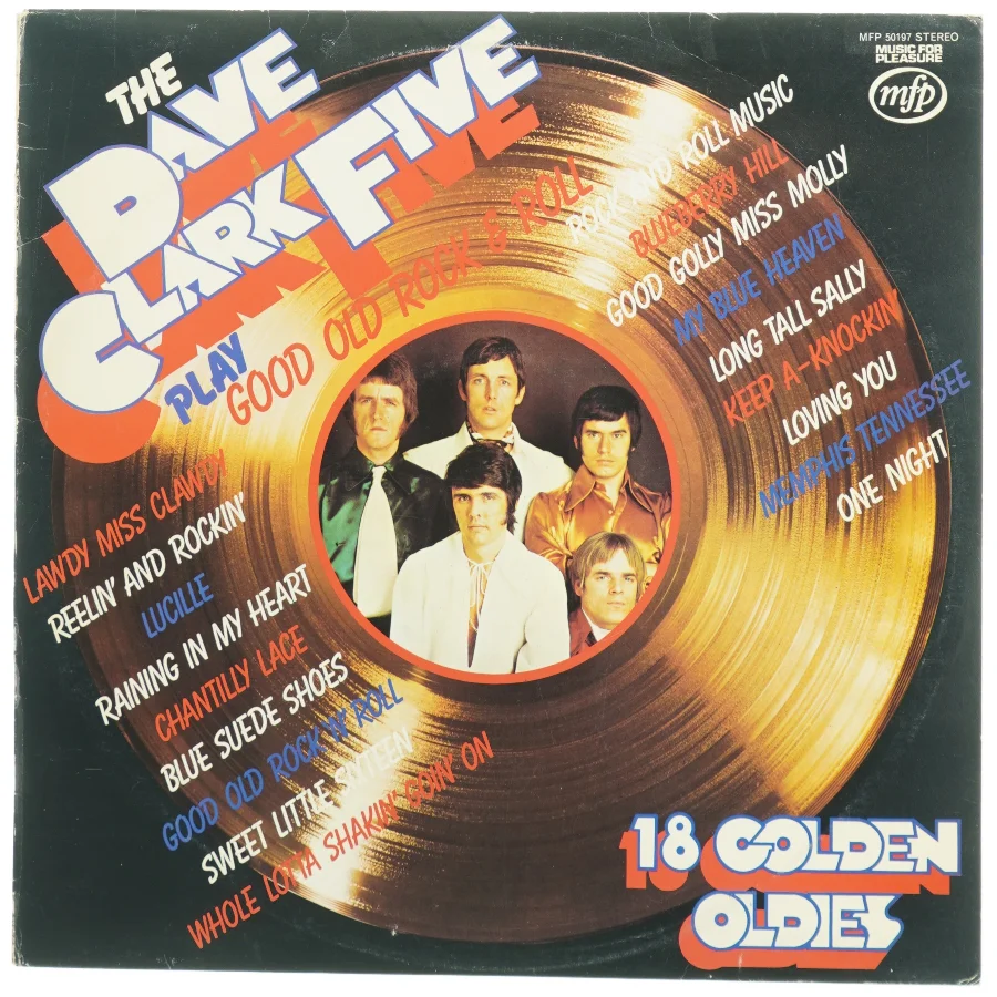 Vinylplade af The Dave Clark Five (str. 31 x 31 cm)