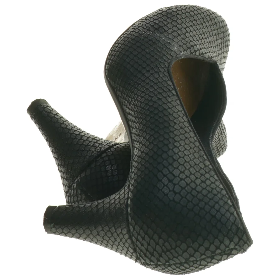 Sorte sko med høje hæle fra Clarks (str. 4,5)