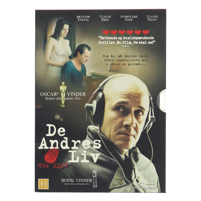 De Andres Liv                            <span class="label label-blank pull-right">Standard edition</span> med Martina Gedeck (DVD)