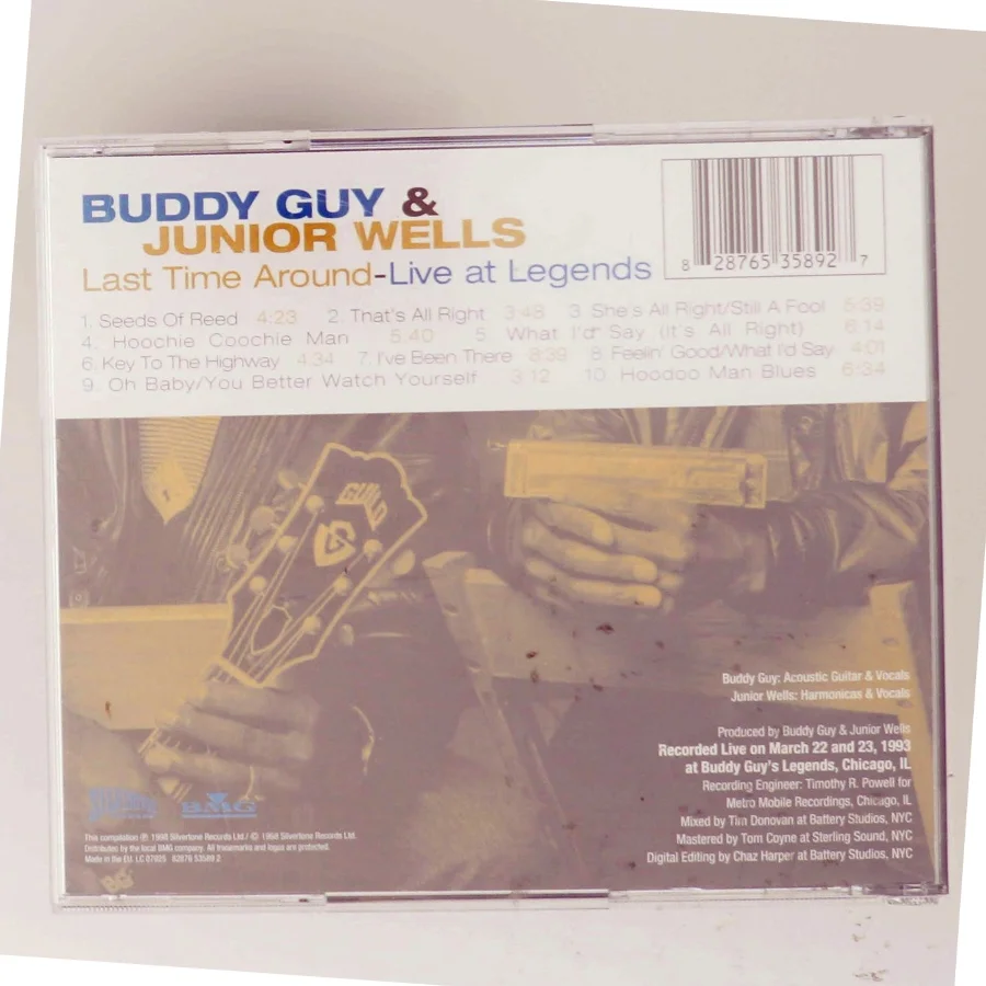 Buddy Guy & Junior Wells CD fra Silverstone Records