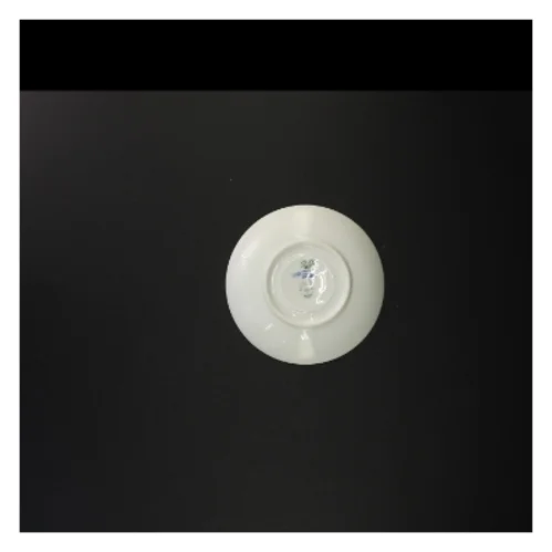 2 stk blå blomst underkopper fra Royal Copenhagen, 1.sortering (str. Diameter 14 cm)