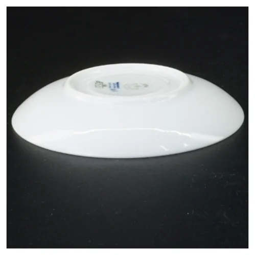 2 stk blå blomst underkopper fra Royal Copenhagen, 1.sortering (str. Diameter 14 cm)