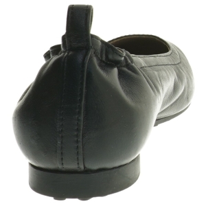 Roccamore Sort ballerina sko i kalveskind størrelse 36 fra Roccamore (str. 36 )