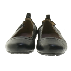 Roccamore Sort ballerina sko i kalveskind størrelse 36 fra Roccamore (str. 36 )