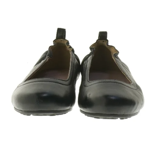 Roccamore Sort ballerina sko i kalveskind størrelse 36 fra Roccamore (str. 36 )