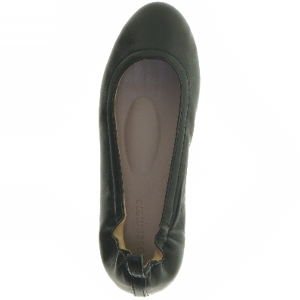 Roccamore Sort ballerina sko i kalveskind størrelse 36 fra Roccamore (str. 36 )