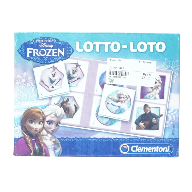 Frost Brætspil fra Clementoni (str. 20 x 15 cm)