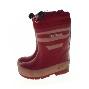 Gummistøvler med striber fra Tretorn (str. 22)