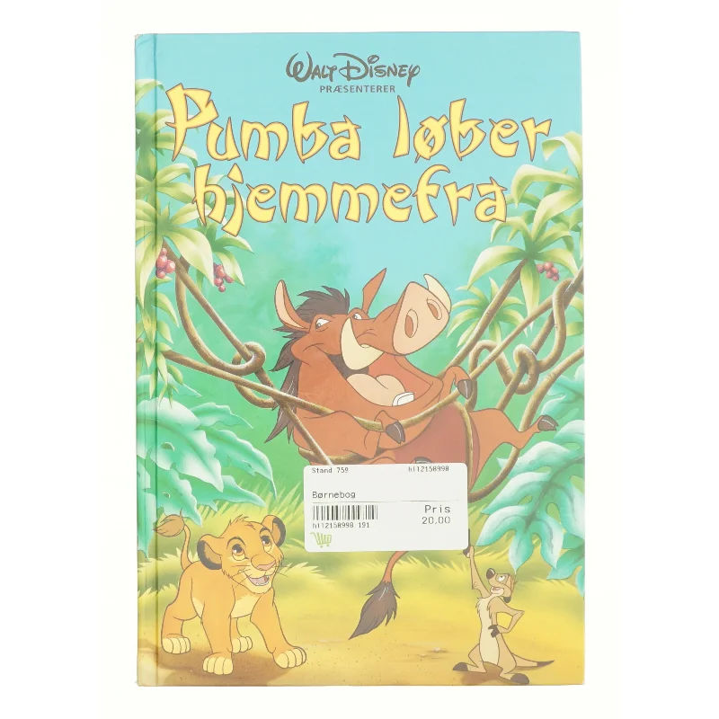Walt Disneys Pumba løber hjemmefra