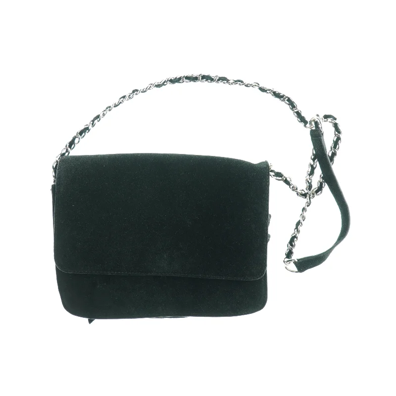 Taske i ruskind fra Pieces (str. LBH:29x8x21)