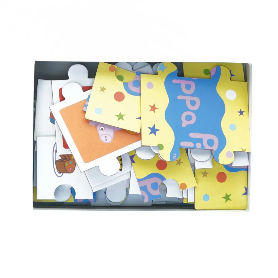 Gurli gris "lær farverne" fra Barbo Toys (str. 20 x 14 cm)