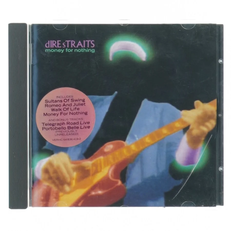 dire straits money for nothing fra Vertigo (str. 14 x 12 cm)