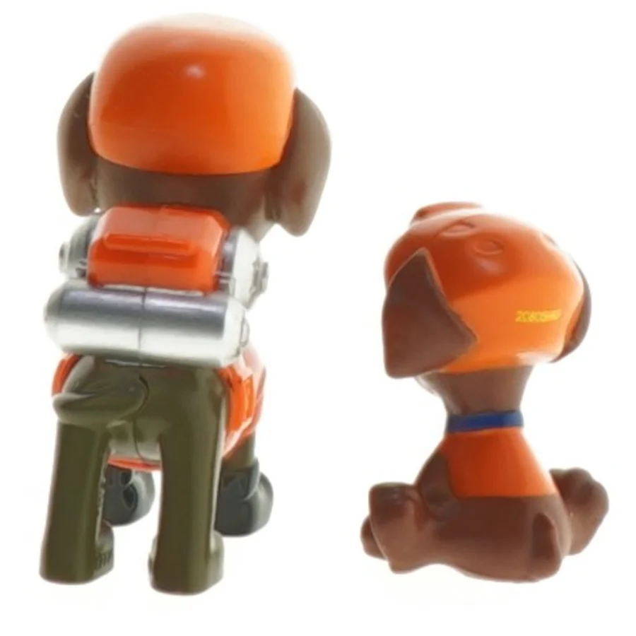 Plastikfigur Zuma fra Paw Patrol (str. 2 styk)