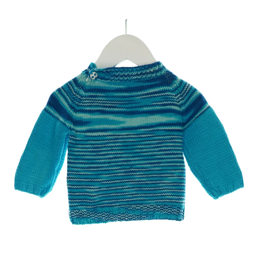 Hjemmestrikket sweater (Str. ca 68-80)
