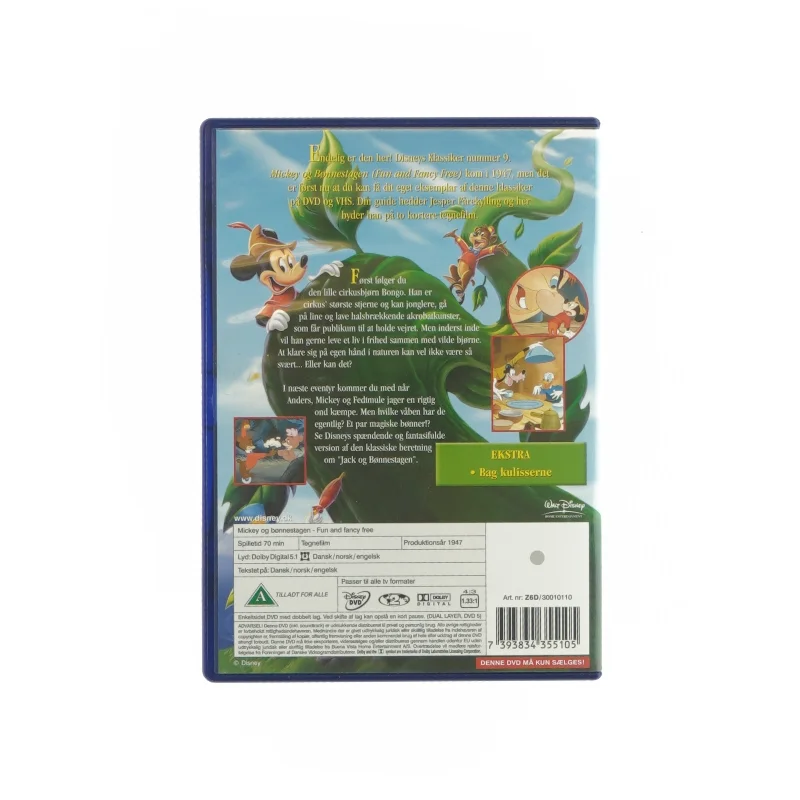 Mickey  og bønnestagen (DVD)
